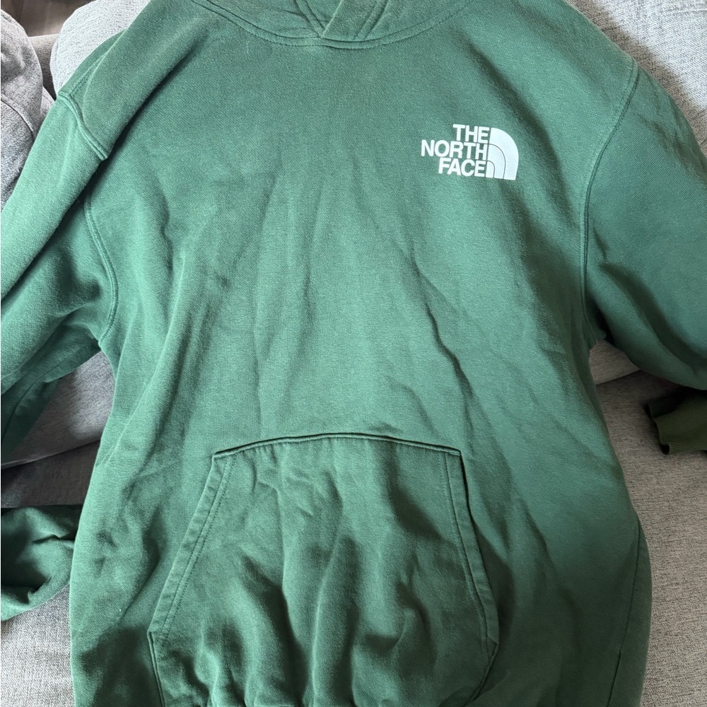 The North Face Men's Forest Green Hoodie